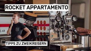 Wie gut kann sie Espresso zubereiten? | Rocket Espresso Appartamento | Zweikreiser Espressomaschine