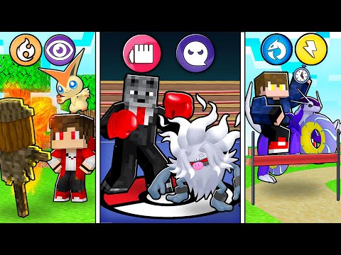 ACERTE o TIPO dos POKEMON PRIMEIRO pra GANHAR a LUCKY PIXELMON SUPREMA no MINECRAFT