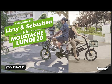 Moustache Lundi 20, vélo longtail et usage en couple à Strasbourg
