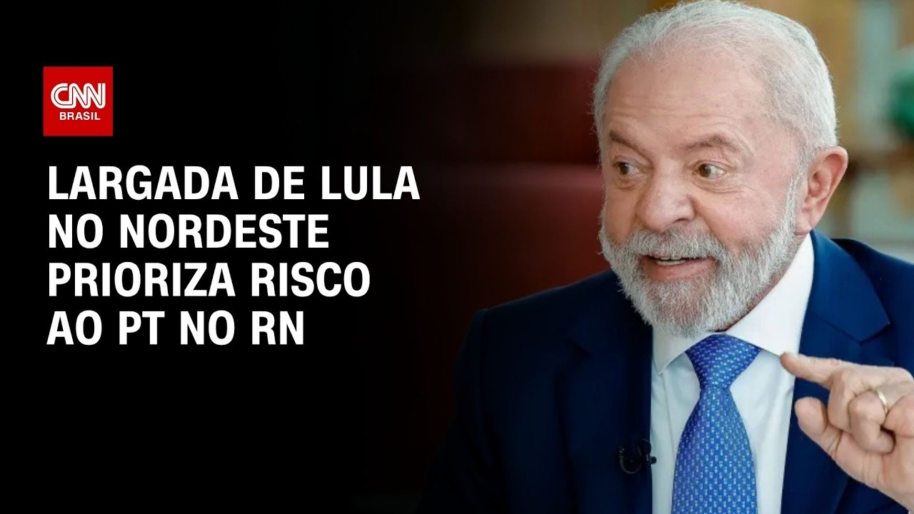 Eleições 2026: Largada de Lula no Nordeste prioriza risco ao PT no RN | HORA H