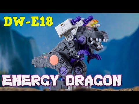 Dr. Wu DW-E18 ENERGY DRAGON | Legends Class Trypticon | #transformers #godzilla #