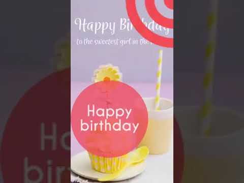 Happy birthday status and song|Rithika A