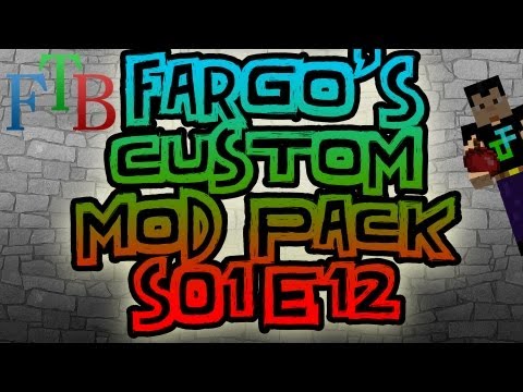 FTB ► Custom Mod Pack | E12 - Tree Choppin' Carts and Chocobo Problems