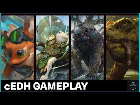 INSANE cEDH Gameplay! 4 Commanders, 1 Winner: Gitrog vs Loot vs Lumra vs Glarb