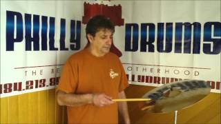 Video thumbnail for WUHAN 18" Inch Crash Ride Cymbal Philly Drums by Philly Drums Imc