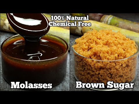 Homemade Molasses: A Step-by-Step Guide from Sugarcane Juice | Homemade Brown Sugar Recipe !