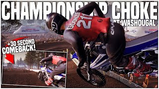 The Championship CHOKE at Washougal?! - MX vs ATV All Out - 2020 Pro Motocross Series