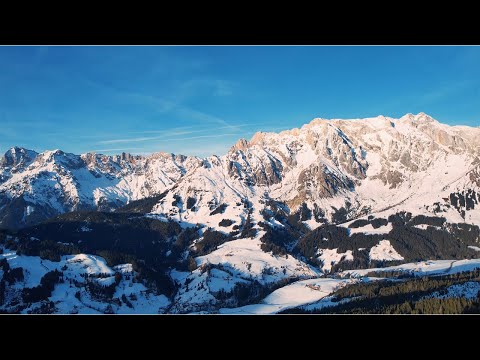 AUSTRIAN ALPS DRONE 4K FOOTAGE - ZELL AM SEE