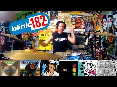 Blink-182: A 5 Minute Drum Chronology - Kye Smith [HD]