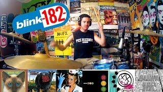 Blink-182: A 5 Minute Drum Chronology - Kye Smith [HD]