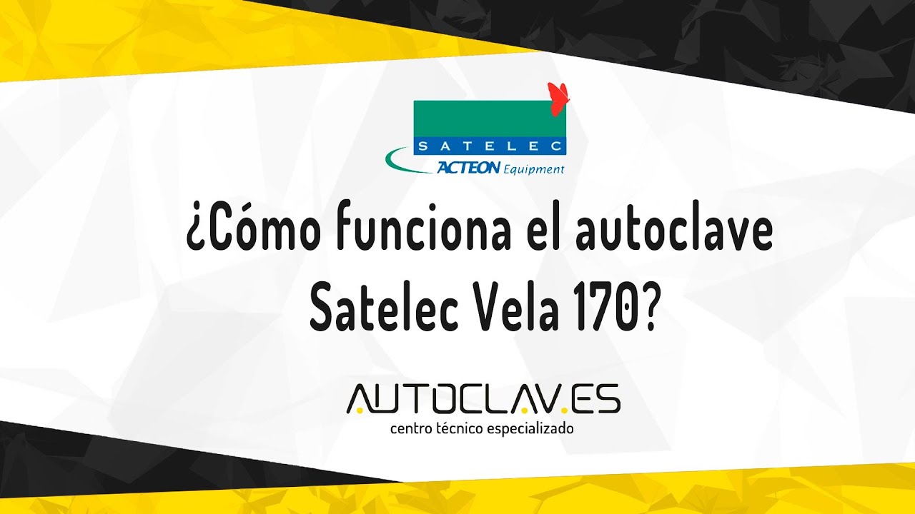 Satelec Vela 170: Funcionamiento