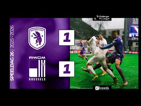 Koninklijke Beerschot Voetbalclub Antwerpen 1-1 RW...