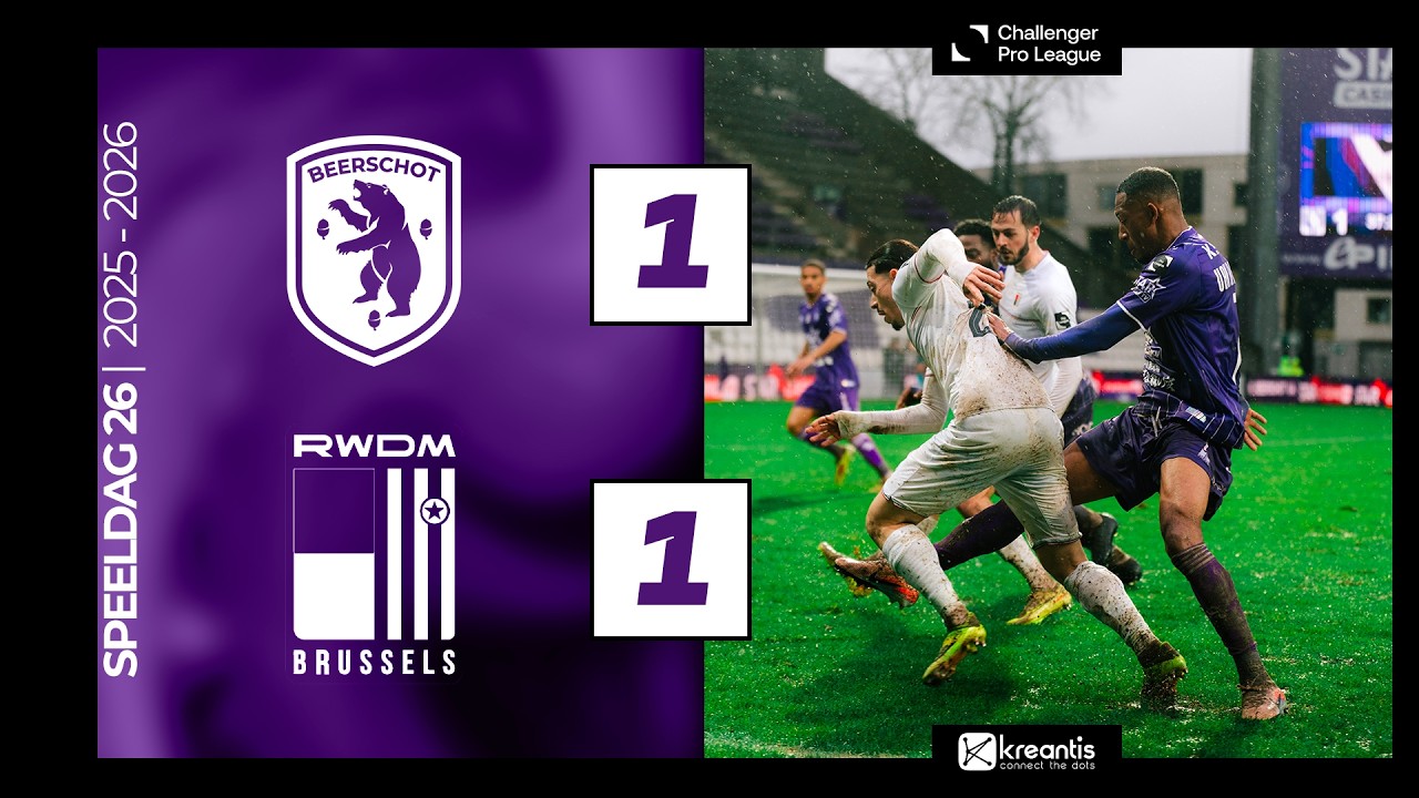 K. Beerschot V.A. vs RWDM Brussels Highlights