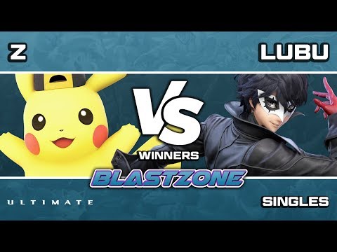 PSG Blastzone: Z (Pikachu) vs Top Lu Bu (Joker/Greninja) - Winners Round 3