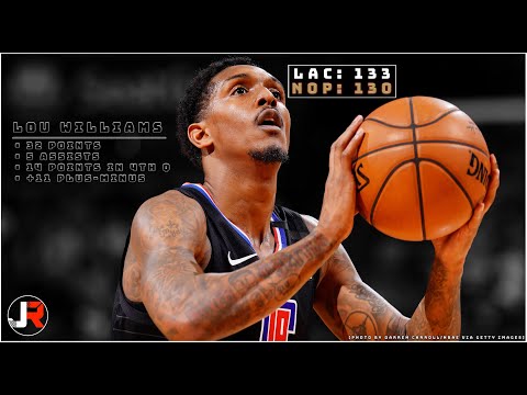 Lou Williams 4th Quarter Explosion lifts Clippers to road win vs Pelicans (January 18, 2020)