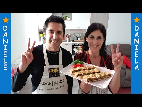 Spiedini di zucchine filanti al forno con mortadella e provola - Ricetta