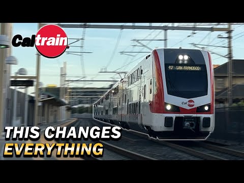 Caltrain's BRAND NEW Electric Trains - the FUTURE of American Transit?