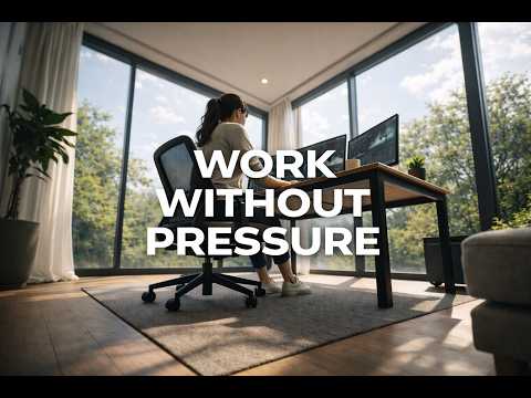 Work Without Pressure | Calm Background Music for Long Sessions