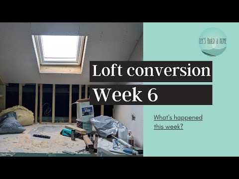 Victorian house loft conversion: week 6