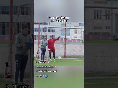 Perfect Timing In Football