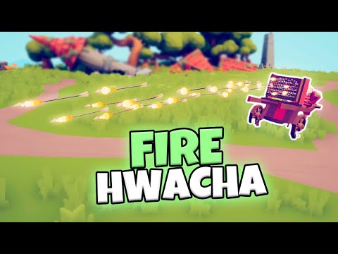 FIRE HWACHA VS EVERY FACTION | TABS MODDED GAMEPLAY