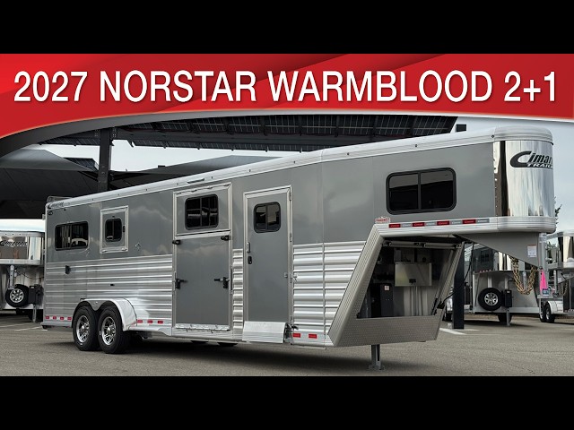 Preview image of 2027 Cimarron Norstar Extra Tall Warmblood 2+1 Gooseneck With Air Ride youtube video