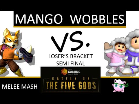 BotFG - Mango (Fox) v Wobbles (Ice Climbers) Losers Bracket Semi Final SSBM