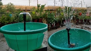 घर में लगाएं खूबसूरत पानी का FOUNTAIN जो चले घर के अंदर और बाहर भी!!