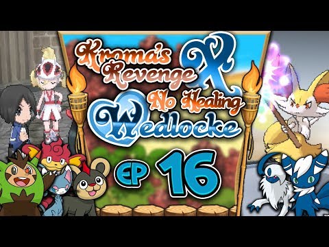 SOMEONE'S SUPER LUCKY! | Pokémon X "No Healing" REVENGE Wedlocke | PART 16