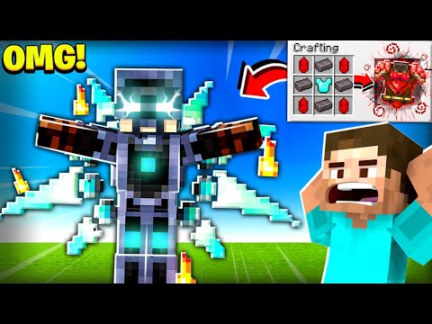 Minecraft, But You Can Craft World's Most Extremely OP Armor...
