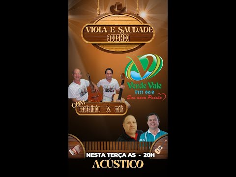 VIOLA E SAUDADE AO VIVO NA VERDE VALE FM 99.9 - SALGADO FILHO - PR 14/04/2026