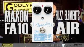 Video thumbnail for Maxon Fuzz Elements FA10 Air by Godlyke Inc.