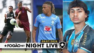NIGHT LIVE: BOTAFOGO REALIZA JOGO-TREINO E MOVIMENTA O MERCADO DA BOLA