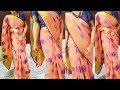 How To Wear Body Fitting Cotton Silk Saree How To Drape Cotton Saree Perfectly For Beginners