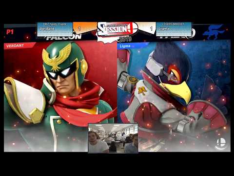 [LOSERS BRACKET] Charity x Comic SmashUp - Verdant (Captain Falcon) vs Ligma (Falco) ROUND 3