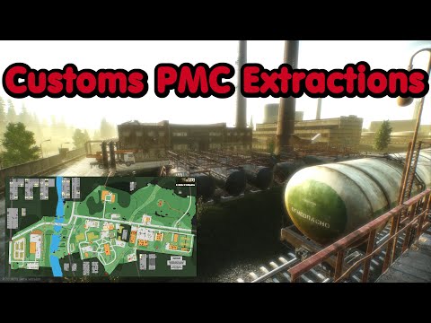 Customs PMC extractions in Escape from Tarkov