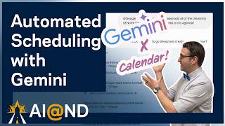 Automated Scheduling with @ Calendar - AI@ND Quick Tips - Episode 33