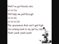 La La Lie - Jack's Mannequin {Lyrics}