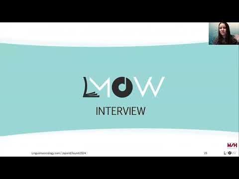 The music of words of Japan: The relationship between human language and music