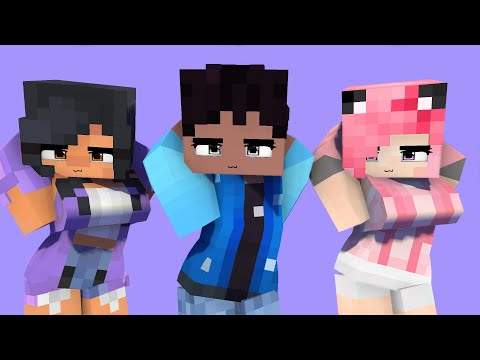 DARLING OHAYO SUPER IDOL FIRST MEET CUTE PIERCE APHMAU VS KAWAII CHAN - MINECRAFT ANIMATION #shorts