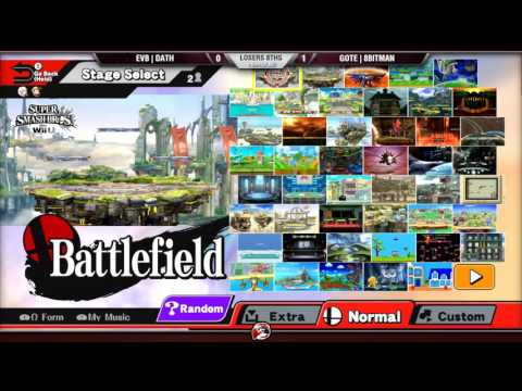 VS Weekly 8/18/16 - Losers R9 -  Dath (Robin) vs. 8Bitman (Diddy) - Smash 4
