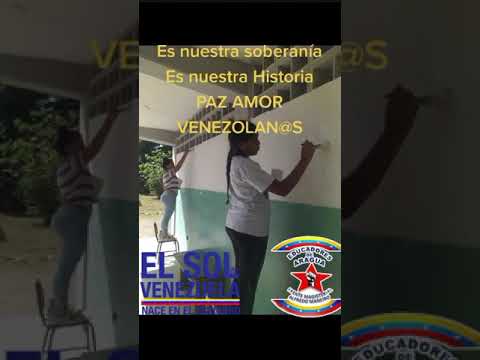 Liceo Creación Saman Tarazonero del estado Aragua municipio Santiago Mariño, el Esequibo es nuestro