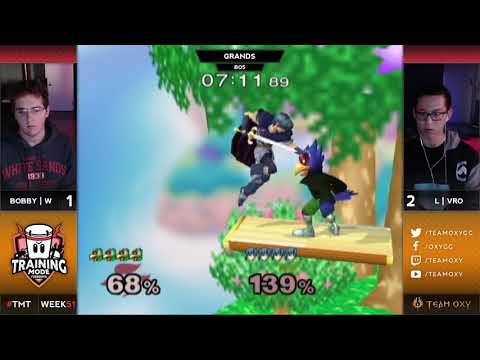 TMT 51 - Tempo|Vro (Marth) VS Bobby (Falco) - SSBM Grands - Melee