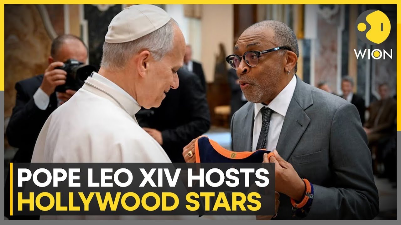 Pope Leo Hosts Hollywood Stars, Calls Them 'Narrators Of Hope' | WION