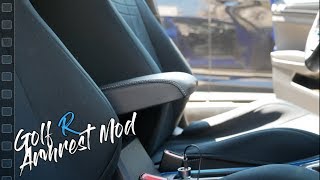 How to open MK7 Golf R Center Console  Full ratche