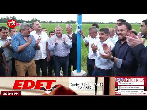 INAUGURAN LA REPAVIMENTACION DE LA RUTA 325 DESDE EL CERCADO A MONTEROS