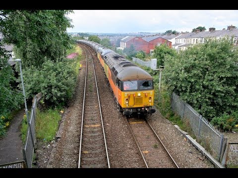 56105 and 56096 on Preston Docks to Lindsey Train