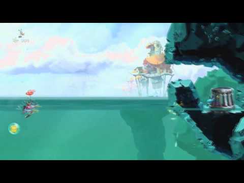 Rayman Legends Playthrough Part 86 - [Back To Origins] Sea Of Serendipity - Fire When Wetty
