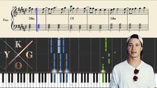 Video thumbnail of "Kygo & Kodaline - Raging - EASY Piano Tutorial + Sheets"