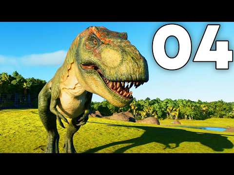 T-Rex's Chaotic Arrival - Jurassic World Evolution 3 - Part 4